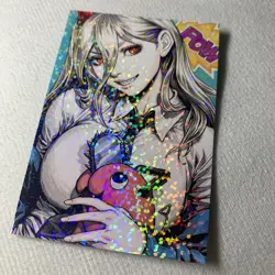 POWER Chainsaw Man Comic Style Goddess Story Sexy Anime Girl Card Waifu Foil ACG - Image 3