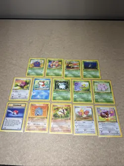 First 1st Edition Jungle 20 Card Lot NM-LP+ Uncommon & Common 1999 Pokemon WOTC - Image 1