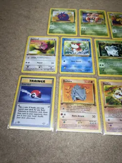 First 1st Edition Jungle 20 Card Lot NM-LP+ Uncommon & Common 1999 Pokemon WOTC - Image 2