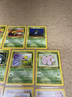 First 1st Edition Jungle 20 Card Lot NM-LP+ Uncommon & Common 1999 Pokemon WOTC - Image 5