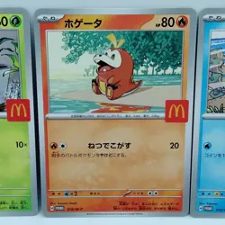 Pokemon Cards Ralts Riolu Quaxly Fuecoco Sprigatito McDonald's NM Japanese f702 - Image 3