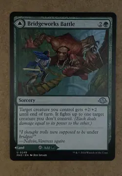Bridgeworks Battle / Tanglespan Bridgeworks [Modern Horizons 3] - NM MTG - Image 1