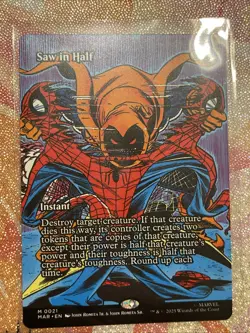 Saw in Half (Borderless) Marvel Eternal-Legal Regular - Image 1