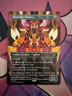 Roaming Throne - LCI #344 | NORMAL | NM | MTG | BORDERLESS | FULL ART - Image 1