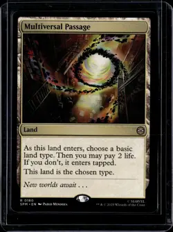 Multiversal Passage- NM - Marvel's Spider-Man - MTG-0180 - Image 1