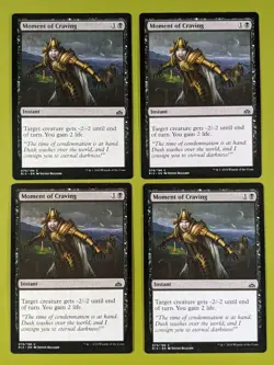 Moment of Craving x4 Rivals of Ixalan 4x Playset Magic the Gathering MTG - Image 1