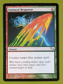 Guttural Response x1 Shadowmoor 1x Magic the Gathering MTG - Image 1