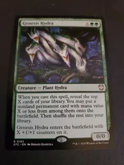 x1 Genesis Hydra R MTG Commander: Outlaws of Thunder Junction M/NM, English - Image 1