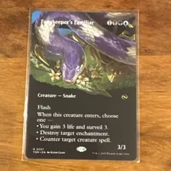 Fangkeeper's Familiar Borderless Tarkir: Dragonstorm #357 MTG NM - Image 1