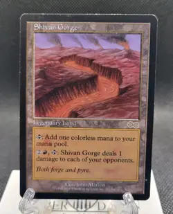 Shivan Gorge Urza's Saga Regular - Image 1