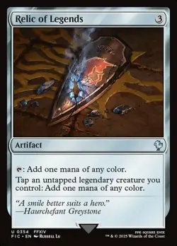 Relic of Legends Light Play, English Magic the Gathering MTG Commander: Final Fa - Image 1