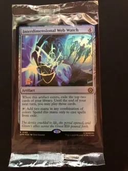 Interdimensional Web Watch [Marvel's Spider-Man Prerelease Promos] Foil - Image 1