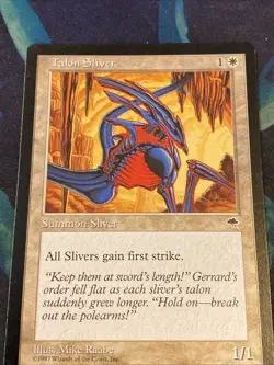 Talon Sliver MTG Tempest Common LP Lightly Played Single Card - Image 2