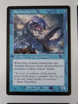MTG - Innistrad Remastered: Thing In The Ice/Awoken Horror (460) - Rare - NM - Image 2