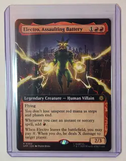 Electro, Assaulting Battery (Extended Art) Marvel's Spider-Man Regular - Image 1