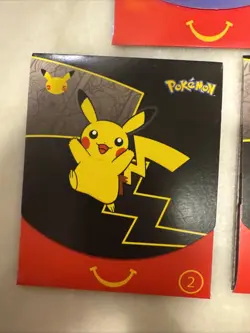 Pokemon McDonalds Celebrations Happy Meal Toy Booster Packs. Lot of 5! Sealed - Image 5
