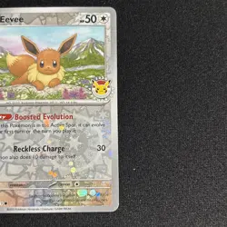 Prismatic Evolutions Eevee 2025 Pokemon Day Promo 074/131 Reverse Holo - Image 2