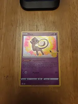 Pokemon TCG Mew Celebrations Holo Rare Card 011/025 Near Mint/Mint Condition - Image 2
