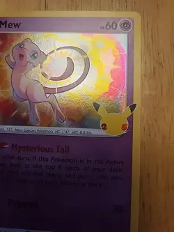 Pokemon TCG Mew Celebrations Holo Rare Card 011/025 Near Mint/Mint Condition - Image 4