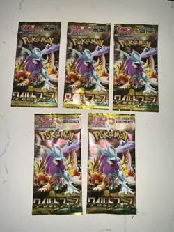 Pokemon Wildforce 5 Sealed Packs Japanese - Image 1