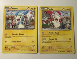 Plusle 31/111 & Minun 32/111 - Pokemon Furious Fists Regular - Image 1