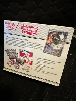 Pokemon Scarlet and Violet White Flare Elite Trainer Box ETB Sealed - Image 2