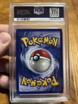 1999 WOTC POKEMON MOVIE BLACK STAR PROMO NON-HOLO STAMPED ELECTABUZZ #2 PSA 8 - Image 2
