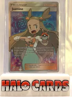 PACK FRESH Jasmine Full Art Holo 177/181 Sm-Team Up Pokemon TCG Sun & Moon G - Image 1