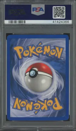 2002 Pokemon Legendary Collection Reverse Foil #79 Machop PSA 9 MINT - Image 2