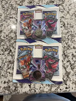 Chilling Reign (Pokemon Center) Error Blister 2 Pack w/Galarian Moltres Zapdos - Image 1
