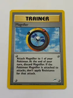 Magnifier 101/105 Pokemon Neo Destiny Uncommon Non Holo NM/MINT 2002 box-S2 - Image 1