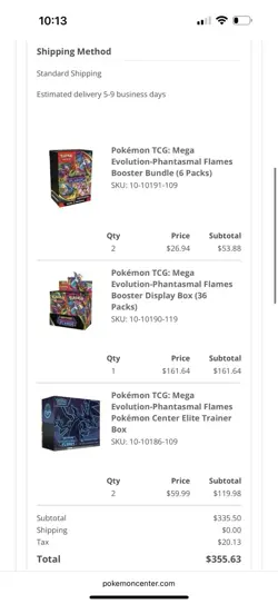 *PRE-SALE* Pokemon Mega Evolution Phantasmal Flames Booster Box - *PRE-ORDER* - Image 2