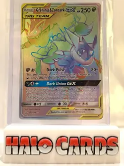 PACK FRESH Greninja & Zoroark GX Unbroken Bonds 222/214 Pokemon G - Image 1