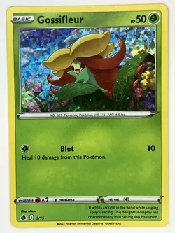 Gossifleur Rowlet NM McDonald's Promos 2022 3/15 2/15 Pokemon TCG Holo - Image 4