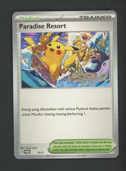 Paradise Resort 2024 pokemon PROMO SV-P IN World Championships 2024 - Image 1