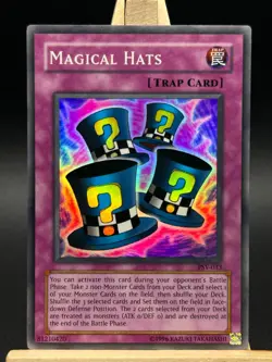 Yu-Gi-Oh! Magical Hats PSV-033 Unlimited Pharaoh's Servant Super Rare Card - Image 1
