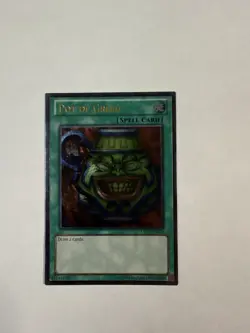 Yugioh Pot of Greed DPKB-EN029 Ultimate Rare Unlimited Duelist Pack Kaiba (NM) - Image 3
