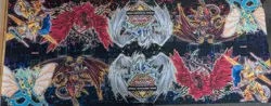 Yu-Gi-Oh Official OTS 6 Foot Table Play Mat & Banner Store Promo Rare YGO - Image 1