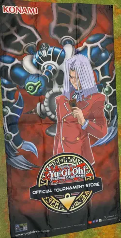 Yu-Gi-Oh Official OTS 6 Foot Table Play Mat & Banner Store Promo Rare YGO - Image 2