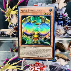 Yugioh Mind Procedure DUAD-EN015 Super Rare 1st Ed Near Mint - Image 1