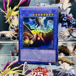 Yugioh Luce the Dusk's Dark DUAD-EN082 Super Rare 1st Ed Near Mint - Image 1