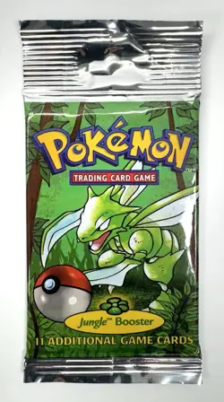 1999 Pokemon Jungle Booster Pack Factory SEALED Trading Card Game VINTAGE WOTC - Image 1