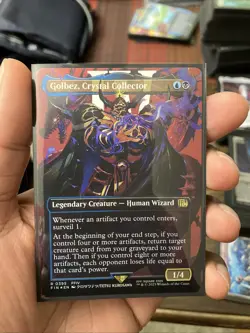 Golbez Crystal Collector Borderless Foil Card 0395 Magic the Gathering - Image 2