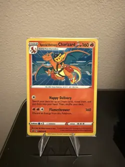 Pokemon TCG Special Delivery Charizard SWSH075 Sealed Card - Image 1