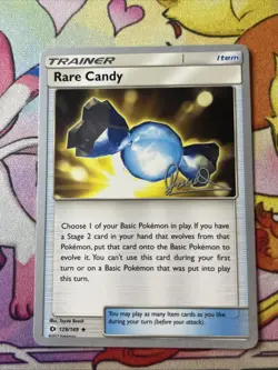 Pokemon TCG Card 2017 Sun & Moon Rare Candy 129/149 WC 2017 NM - Image 1
