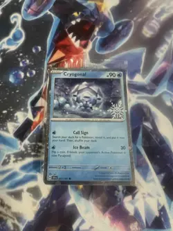 Cryogonal 047/191 Holiday Calender Sealed Promo Pokemon Trading Card Game - Image 1