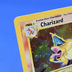 Pokemon TCG Charizard Base Set 2 Holo Unlimited Rare Card 4/130 LP Condition - Image 4