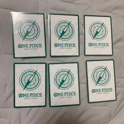 DON Card Set 6 Pieces Gol.D.Roger GOLD Frame Carrying on His Will ONE PIECE JPN - Image 2