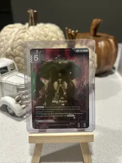 Gundam Card Game Newtype Rising Big Zam GD01-027 R+ Holo Foil - Image 1