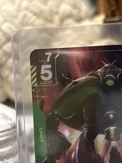 Gundam Card Game Newtype Rising Big Zam GD01-027 R+ Holo Foil - Image 2